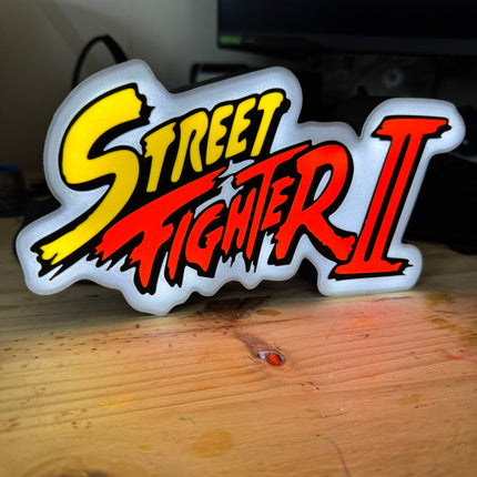lightbox 3D personnalisable Street Fighter
