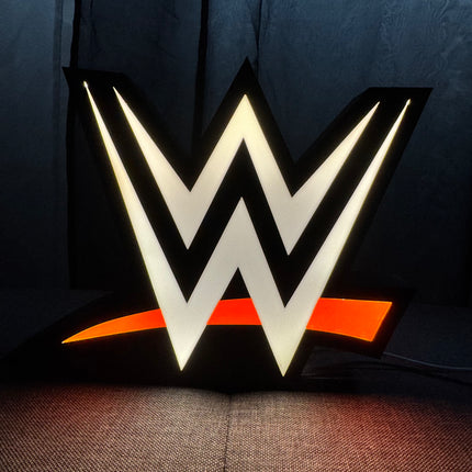 Lightbox 3D logo catch WWE
