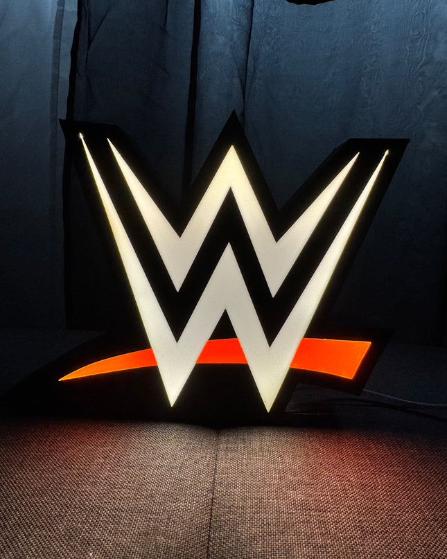 Lightbox 3D logo catch WWE
