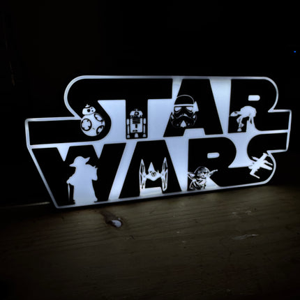 Ambiance de chambre Star Wars
