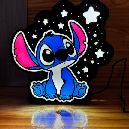Décoration murale étoilée Stitch
