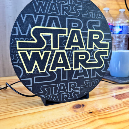 Cadeau fan Star Wars lumineux
