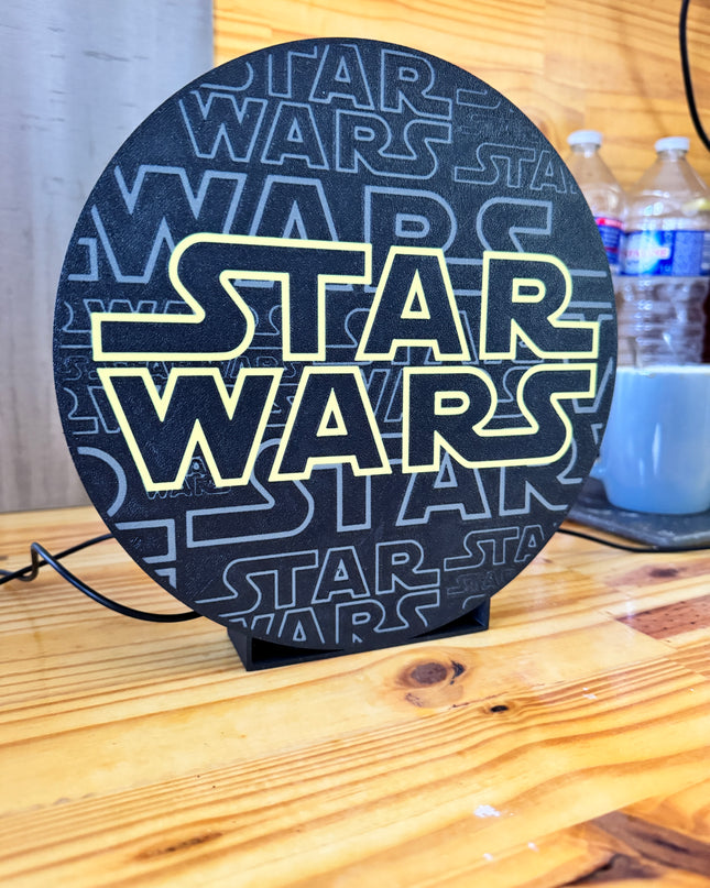 Cadeau fan Star Wars lumineux
