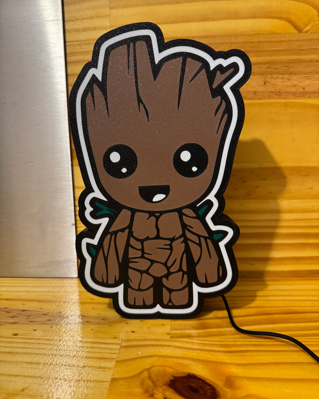Groot lumineux impression 3D
