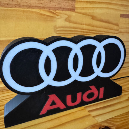 Décoration LED pour garage auto
