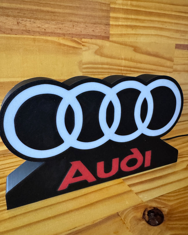 Décoration LED pour garage auto
