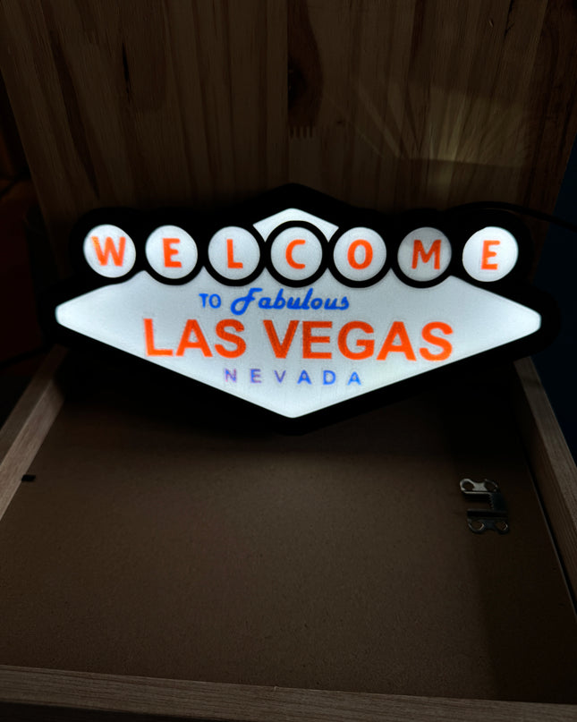 Décoration lumineuse Welcome to Las Vegas
