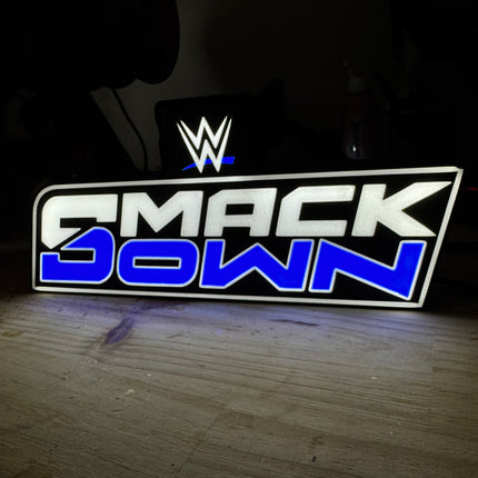 Lampe décorative USB pour fans de catch et WWE Universe.