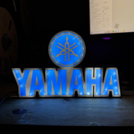 Lampe déco garage Yamaha
