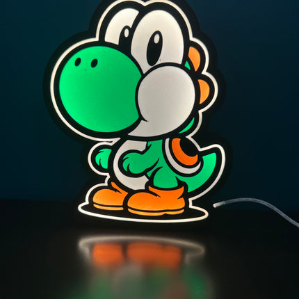Lampe LED Yoshi fond noir
