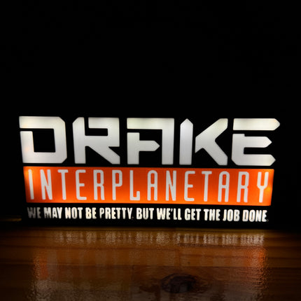 Lightbox LED inspirée de Star Citizen