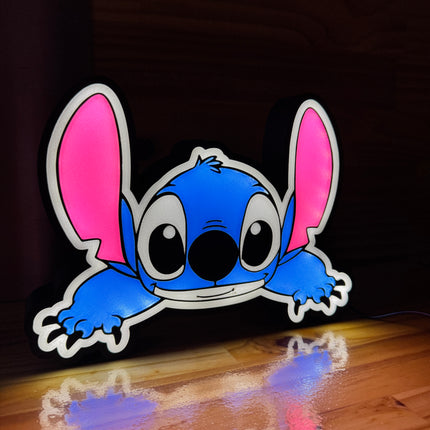 Lampe USB Stitch fond noir
