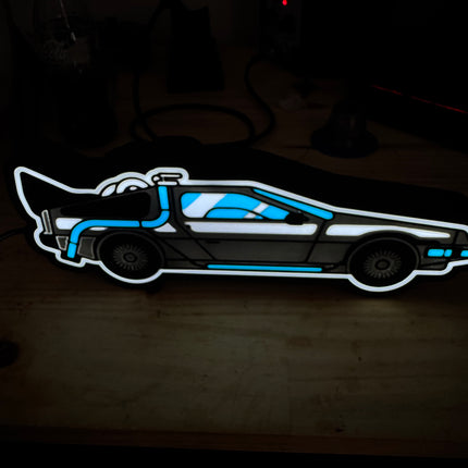 Effets bleu gris et blanc LED
