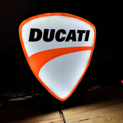 Décoration garage moto Ducati
