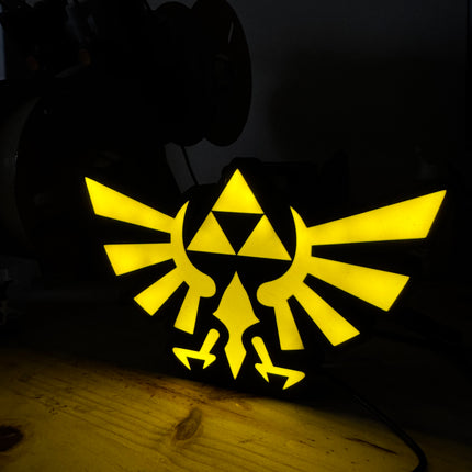 Éclairage LED Triforce fantasy
