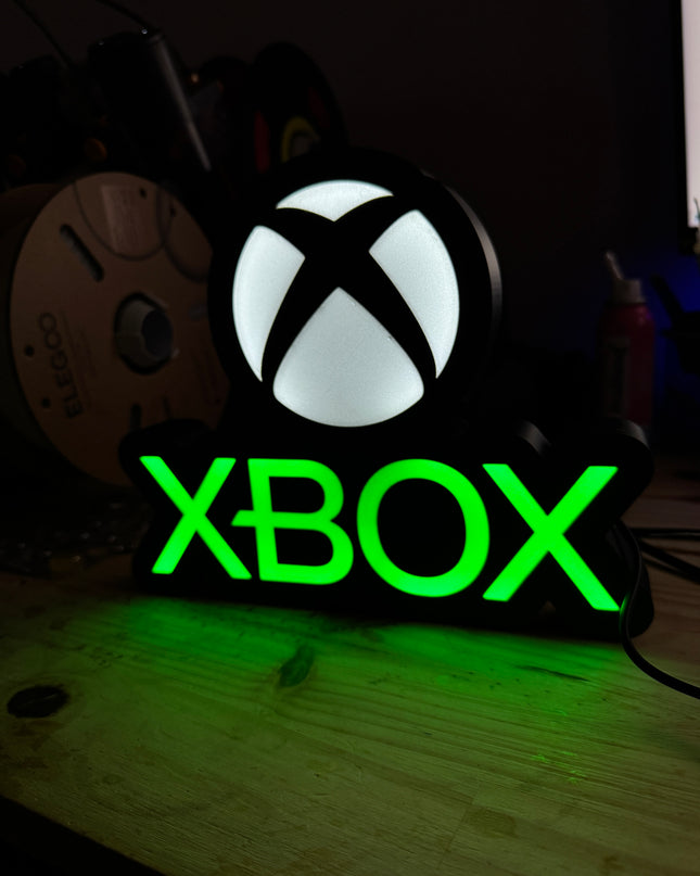 Éclairage LED logo Xbox
