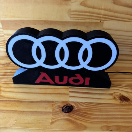 Éclairage LED Audi moderne
