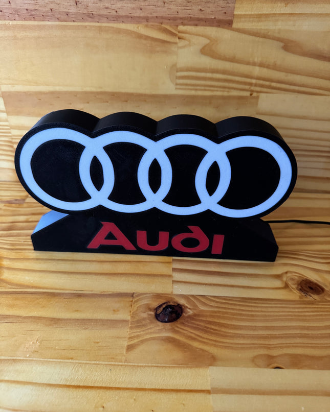 Éclairage LED Audi moderne
