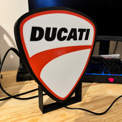 Éclairage LED italien style Ducati
