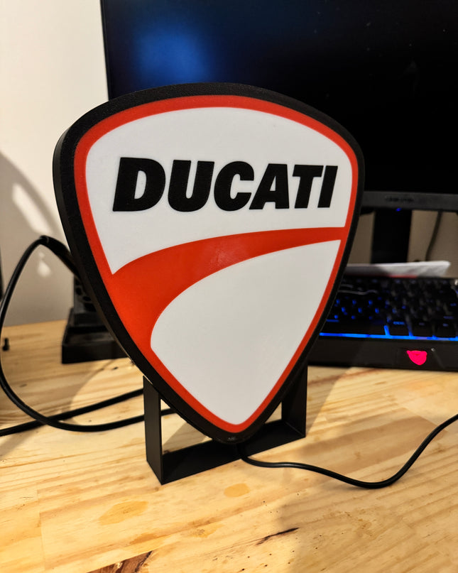Éclairage LED italien style Ducati
