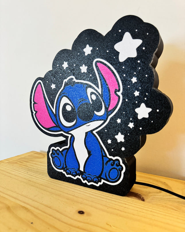 Décoration lumineuse Stitch magique
