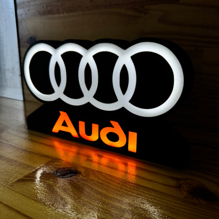 Objet lumineux Audi design
