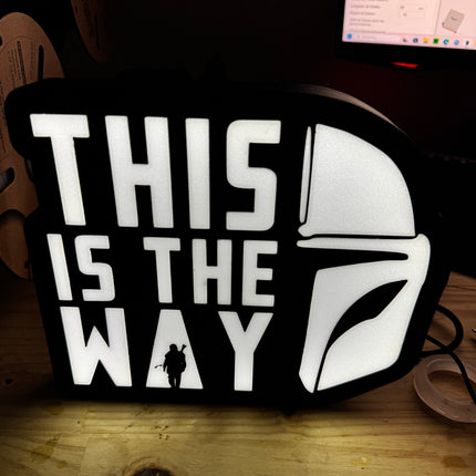 Lampe pour setup gaming galactique
