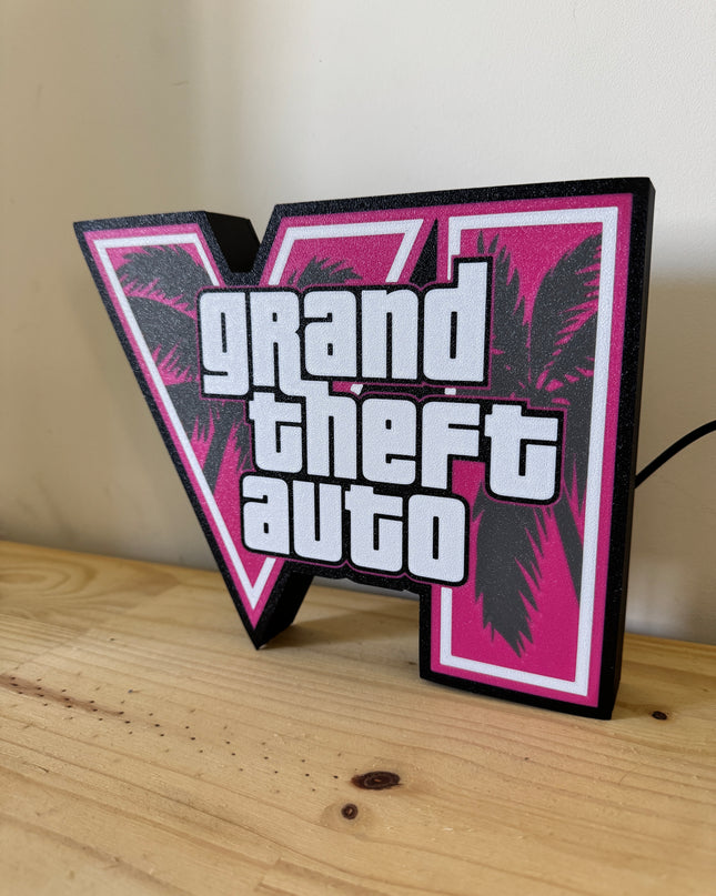 veilleuse USB personnalisable univers GTA
